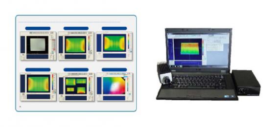 Luminance color shading analyzer
